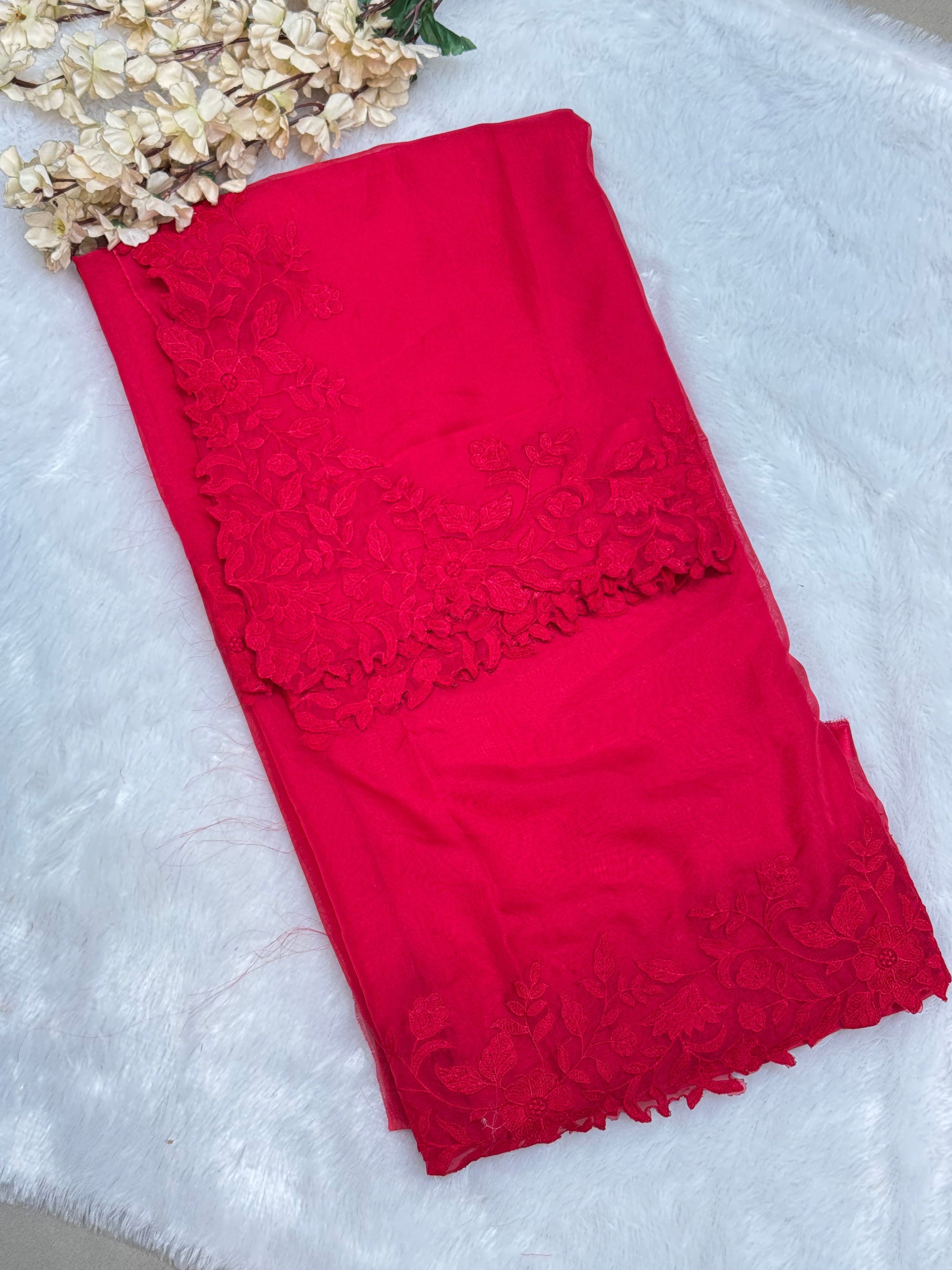 SEENA ORGANZA SAREE