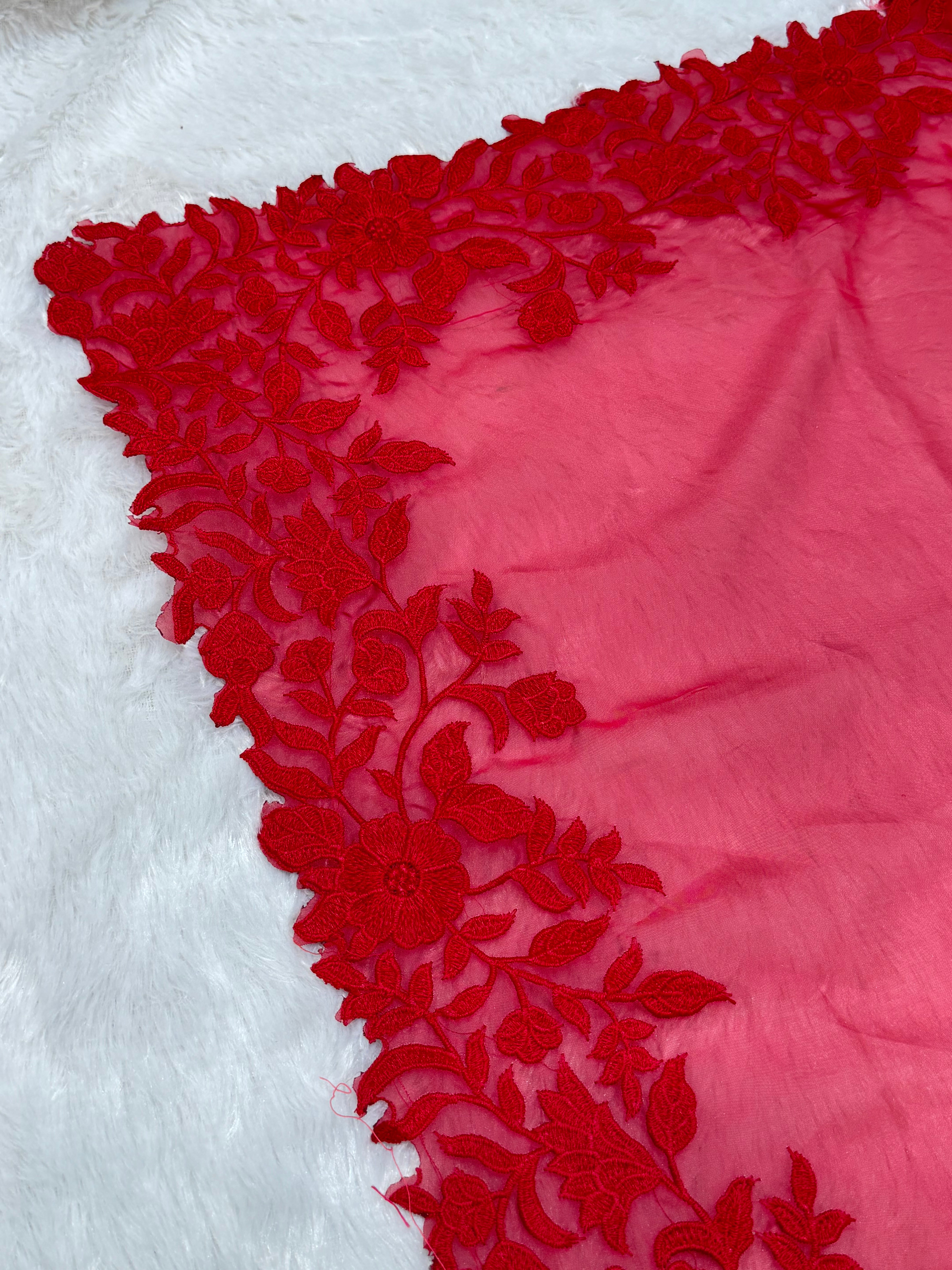 SEENA ORGANZA SAREE