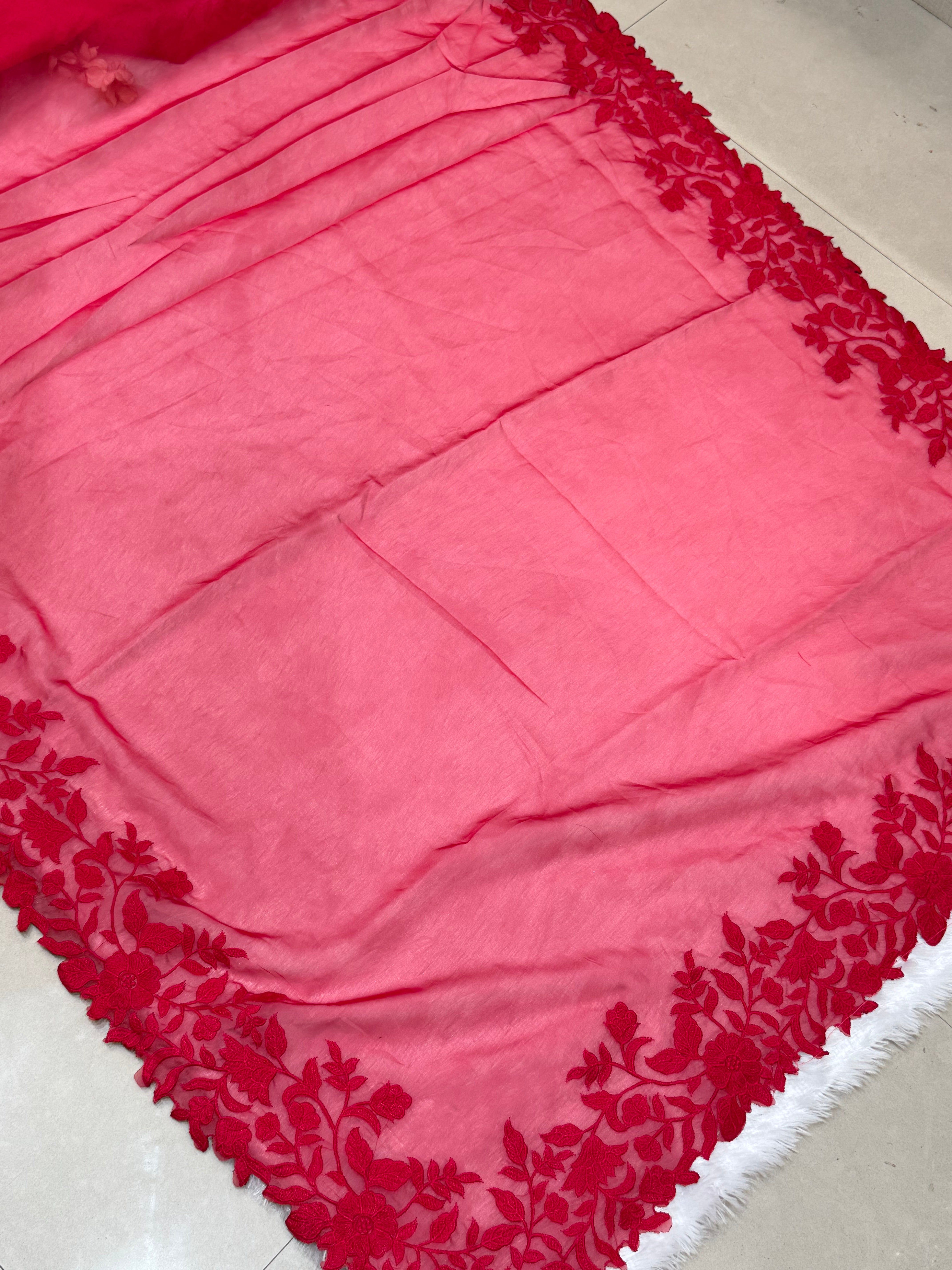 SEENA ORGANZA SAREE