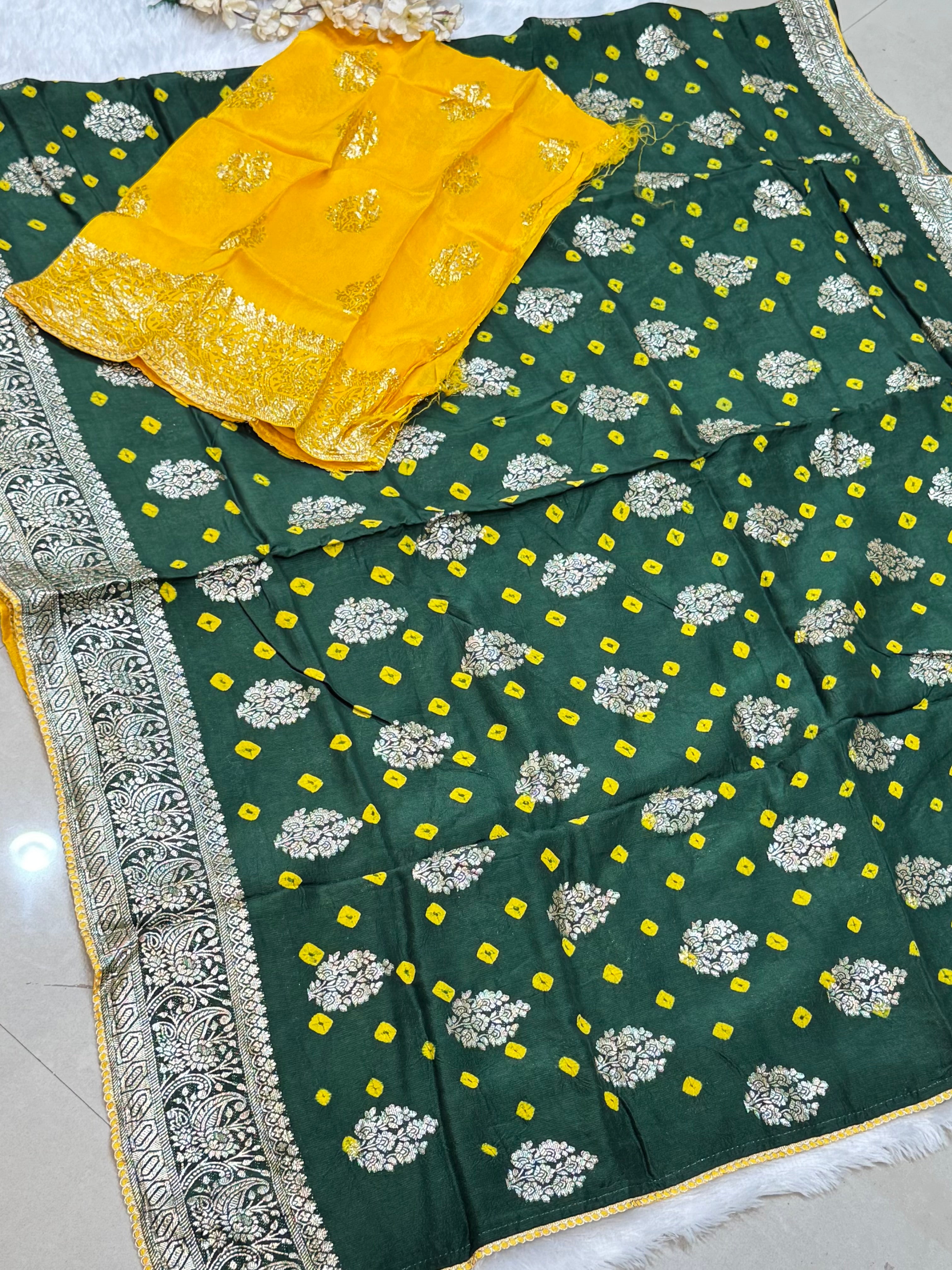 AADVI RAI BANDHEJ SAREE