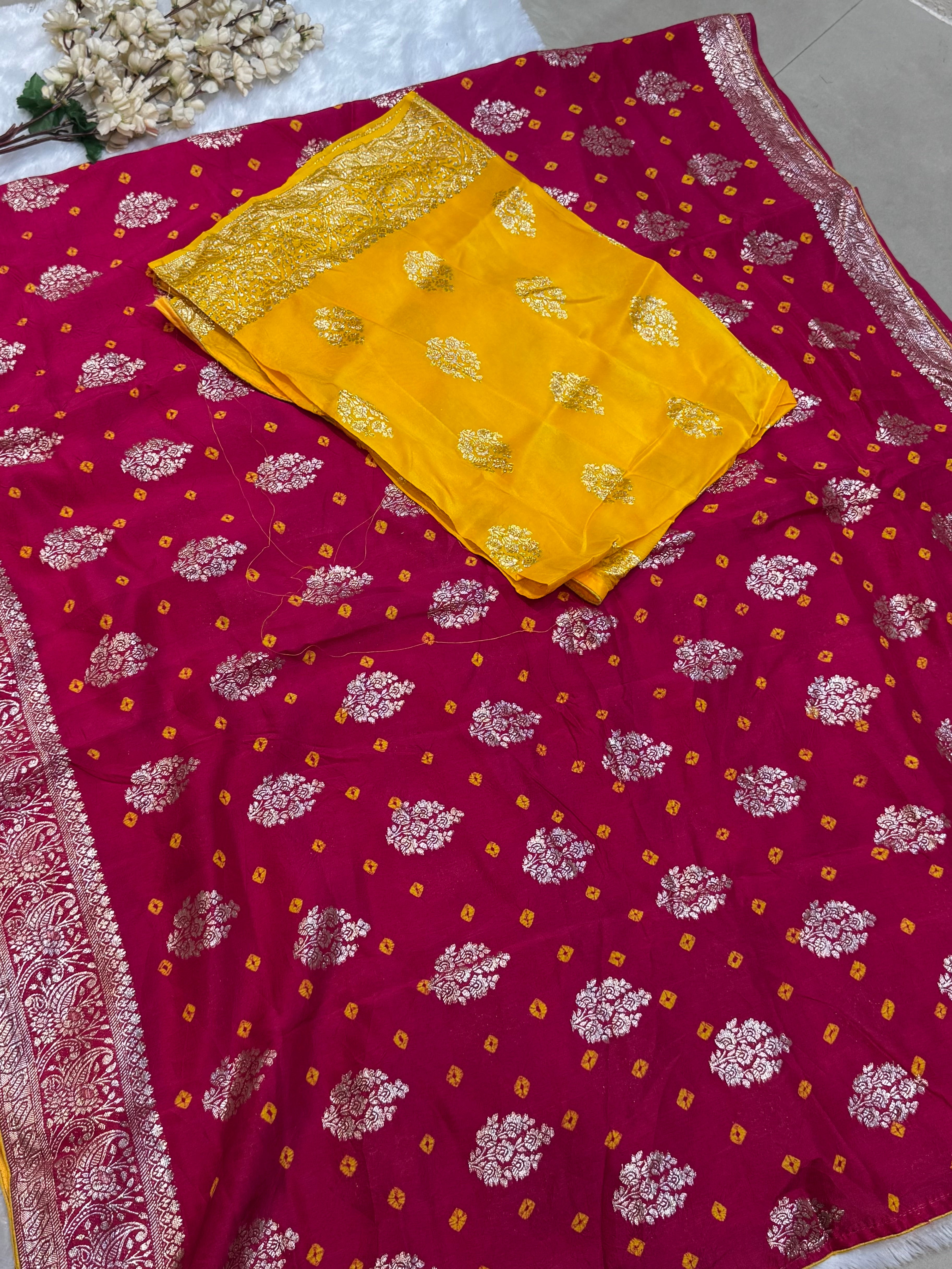 AADVI RAI BANDHEJ SAREE